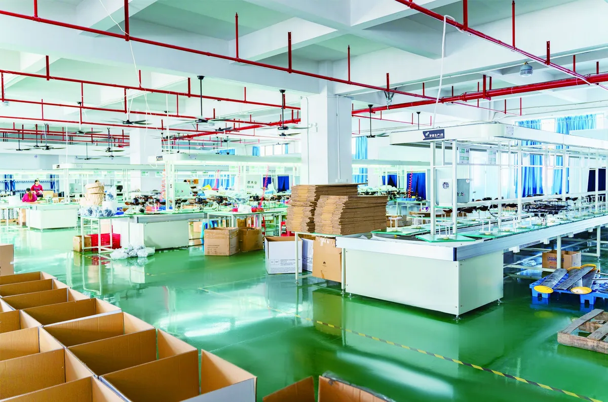 ECO Fans assembly floor, pictured in the 2025 catalogue