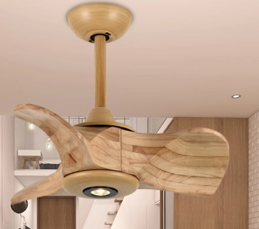 E1016 — Wood blade fan light