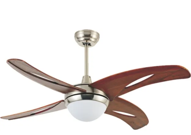 E1026 — Wood blade fan light