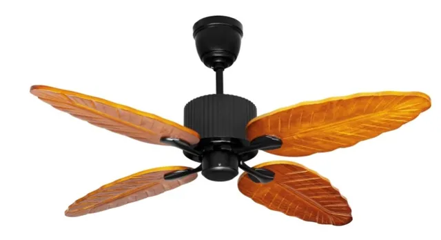 E1137D — Wood blade fan