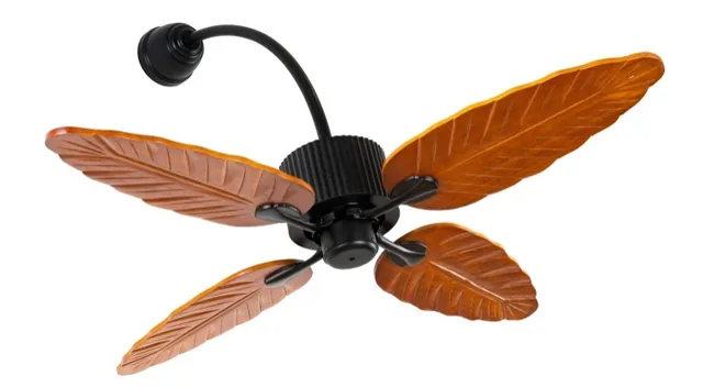 E1137G — Wood blade fan